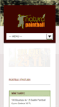 Mobile Screenshot of naturapaintball.com